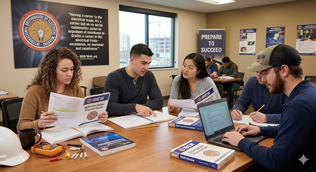 IBEW Orientation Practice Test Banner