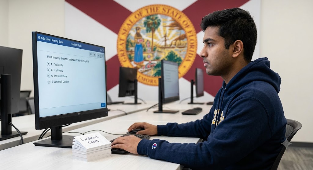 Florida Civic Literacy Exam Practice Test Answers 2024 (Part 2) Banner