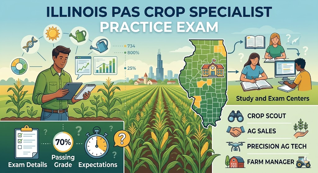 Illinois PAS Crop Specialist Practice Test Banner