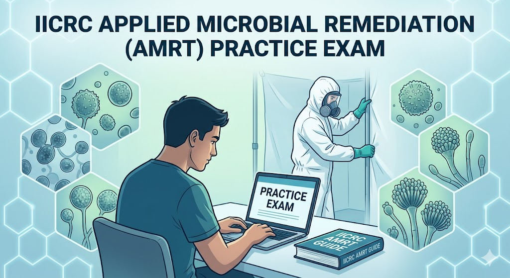 IICRC Applied Microbial Remediation Technician (AMRT) Practice Exam Banner