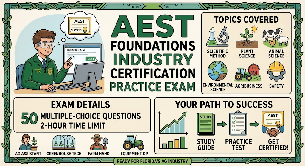 AEST Foundations Industry Certification Practice Test Banner
