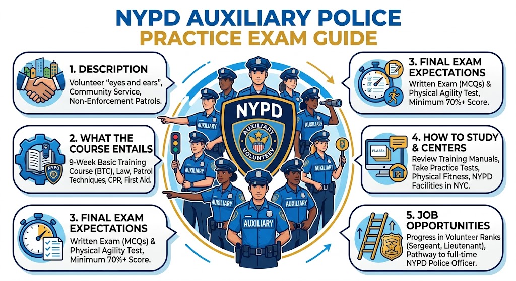 NYPD Explorer Sergeant Practice Exam Banner