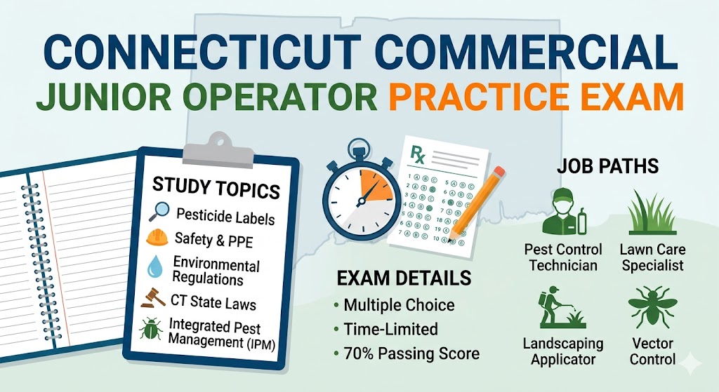 Connecticut Commercial Junior Operator Certification Practice Exam Banner
