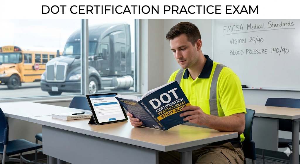 DOT Certification Practice Exam Banner