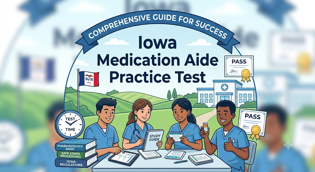 Iowa Medication Aide Practice Test Banner