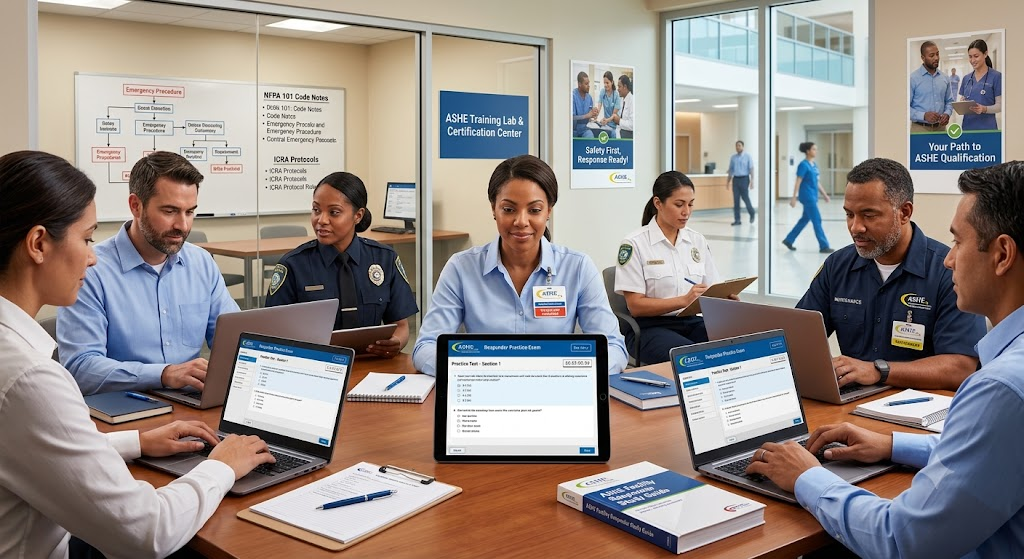 ASHE Responder Practice Exam Banner