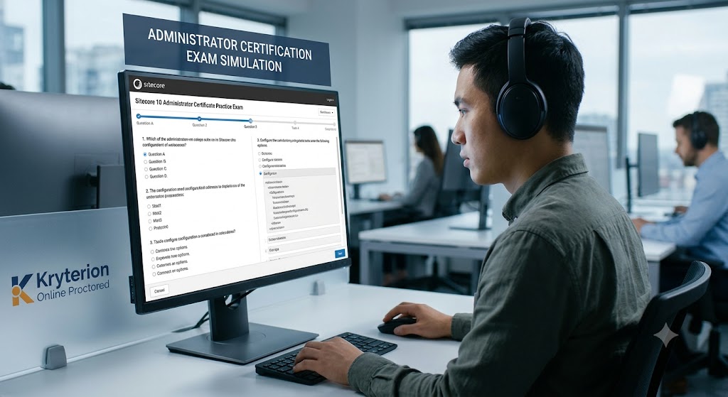 Sitecore 10 Administrator Certificate Practice Exam Banner
