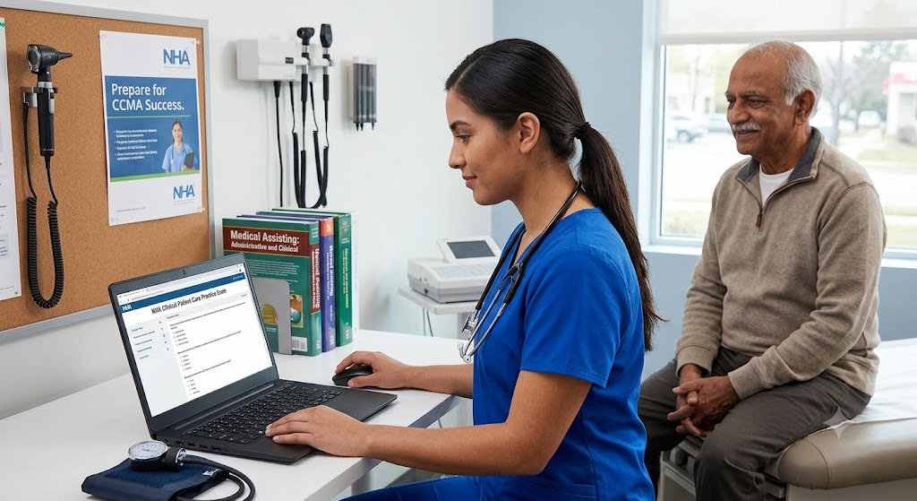 NHA Clinical Patient Care Practice Test Banner