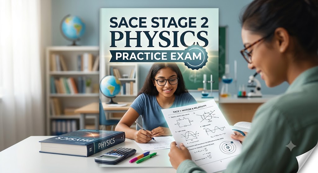 SACE Stage 2 Physics Practice Exam Banner