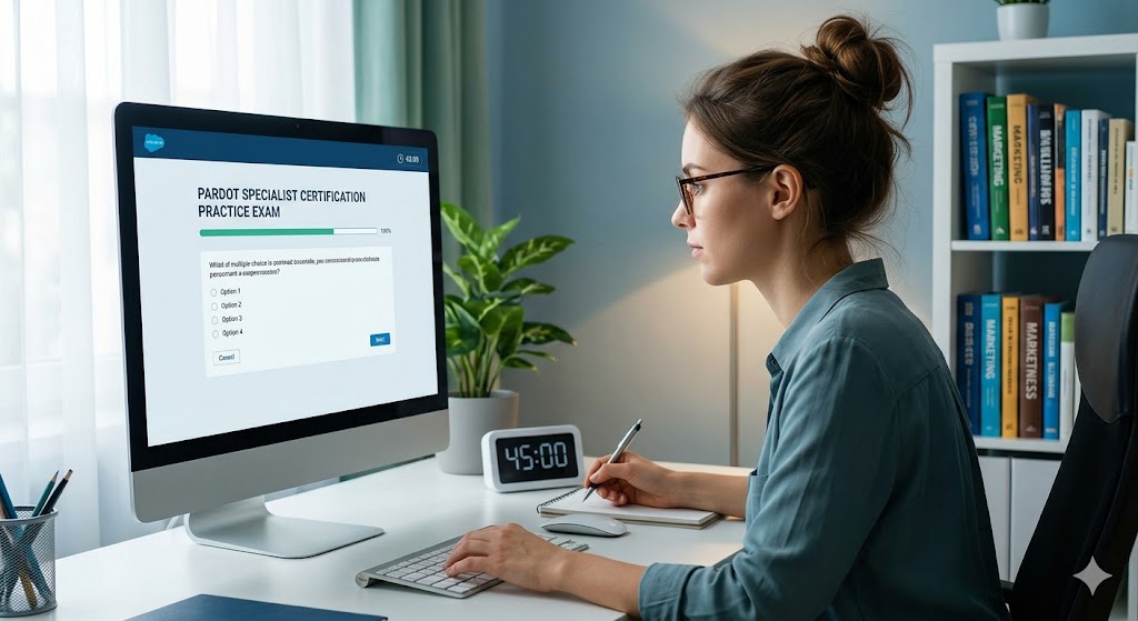 Pardot Specialist Certification Practice Test Banner