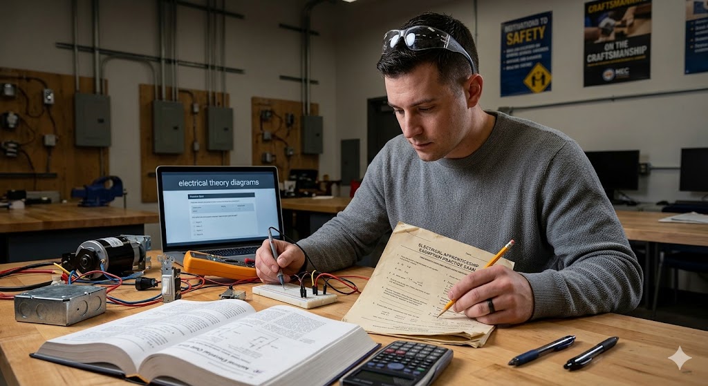 Electrical Apprenticeship Exemption Practice Exam Banner