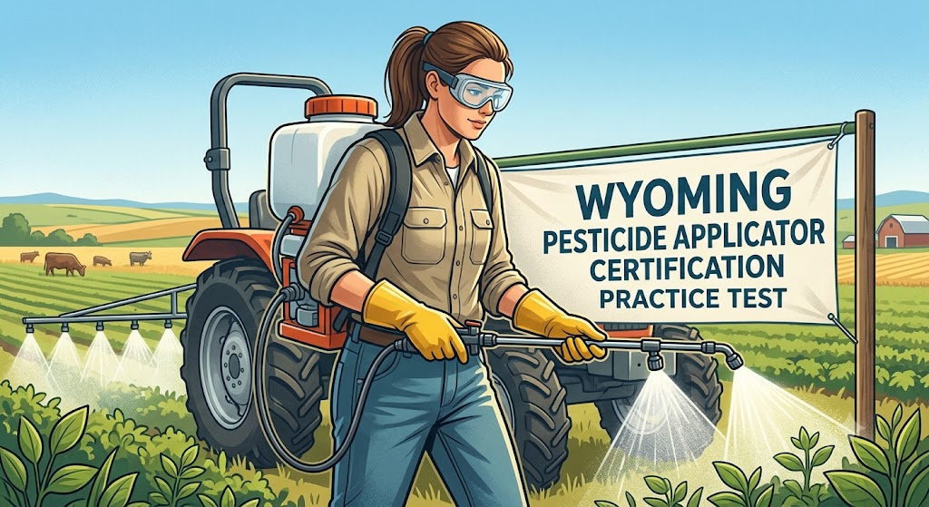 Wyoming Pesticide Applicator Certification Practice Test Banner