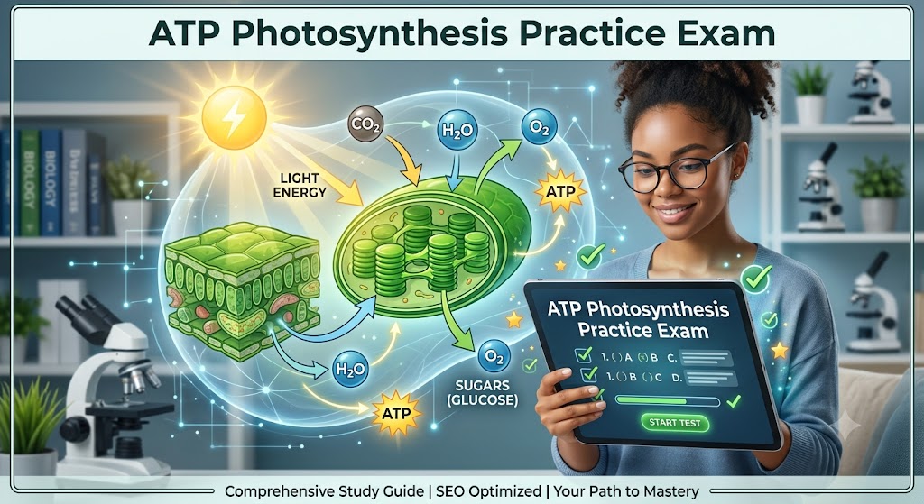 ATP Photosynthesis Practice Test Banner