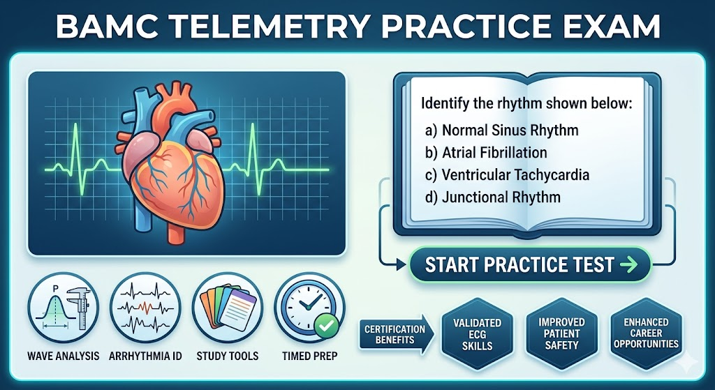 BAMC Telemetry Practice Test Banner