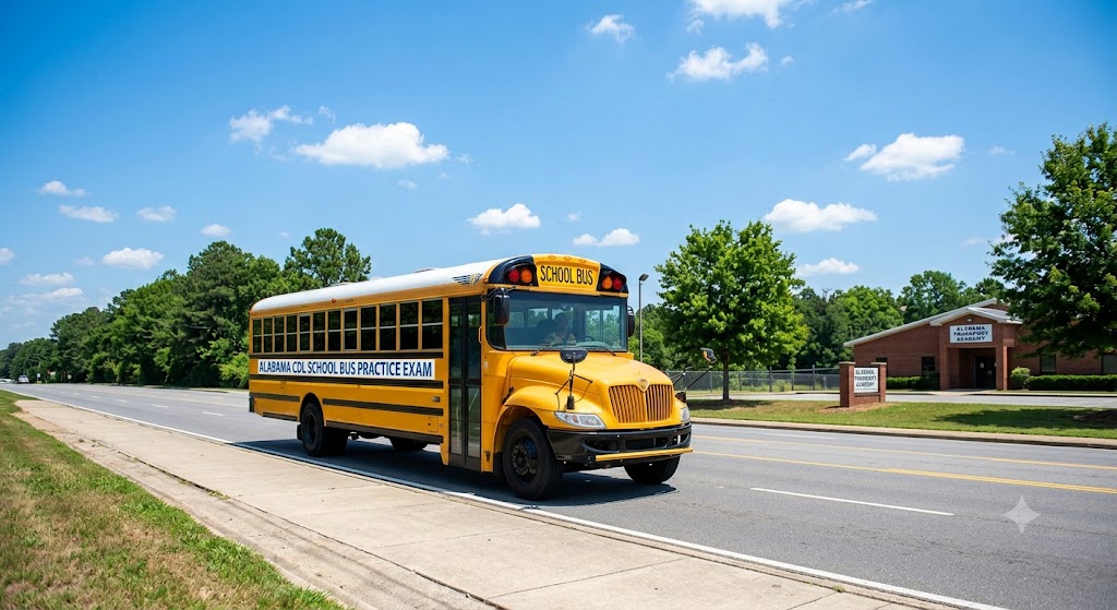 Alabama CDL School Bus Practice Test Banner