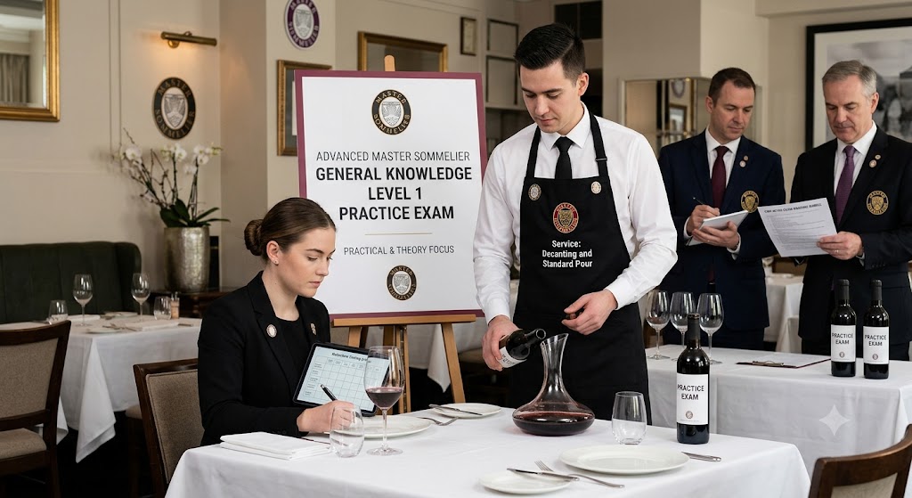 Advanced Master Sommelier General Knowledge Level 1 Practice Exam Banner