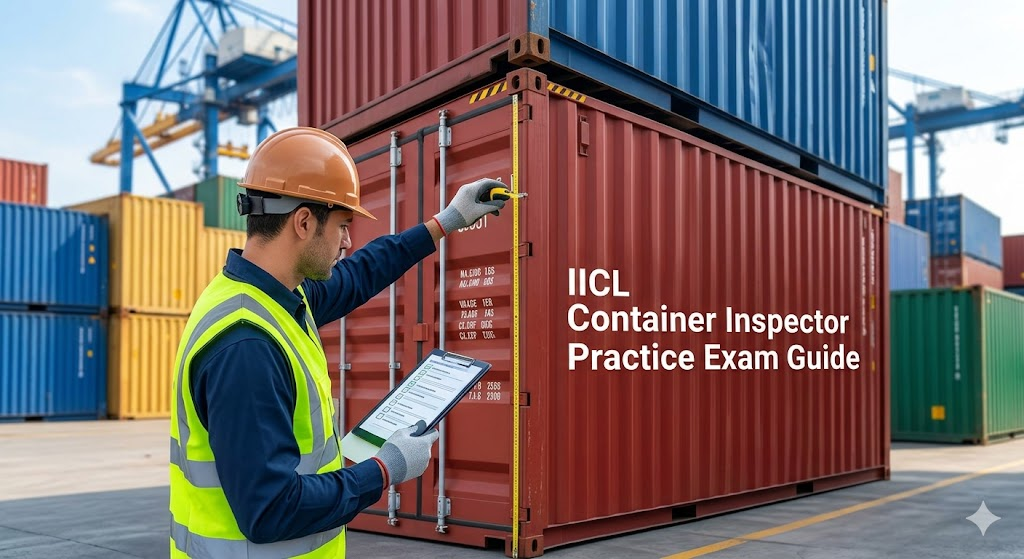 IICL Container Inspector Practice Exam Banner