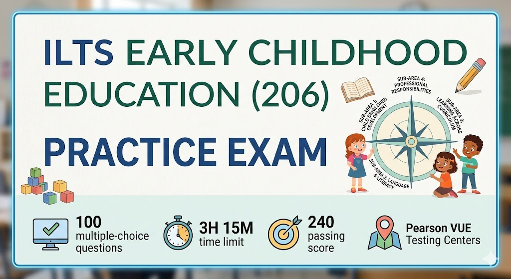 ILTS Early Childhood Education (206) Practice Exam Banner