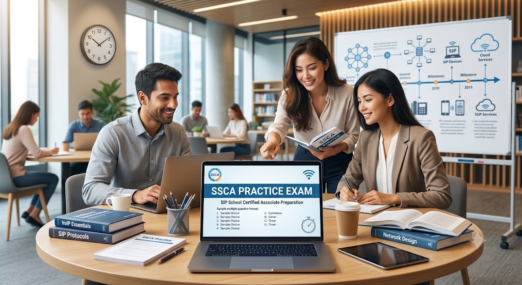 SIP School Certified Associate (SSCA) Practice Test Banner