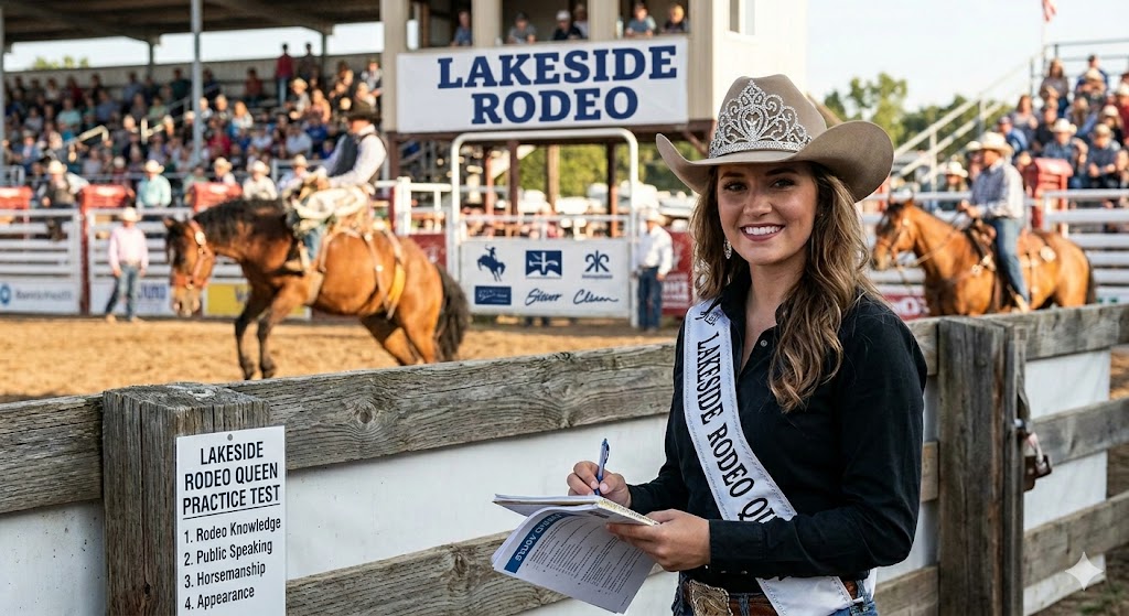 Lakeside Rodeo Queen Banner