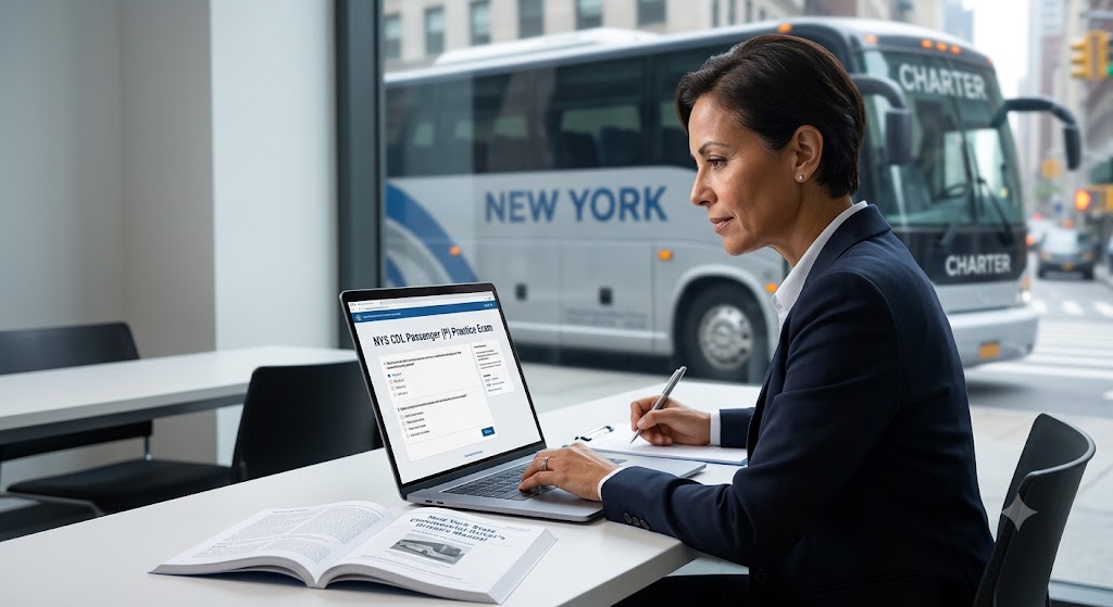 New York CDL Passenger Vehicles Practice Test Banner