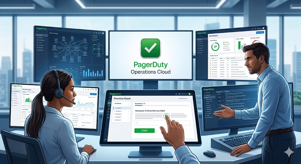 PagerDuty Incident Responder Practice Exam Banner