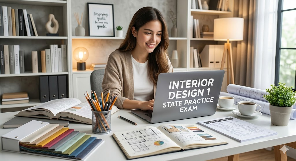 Interior Design 1 State Practice Test Banner
