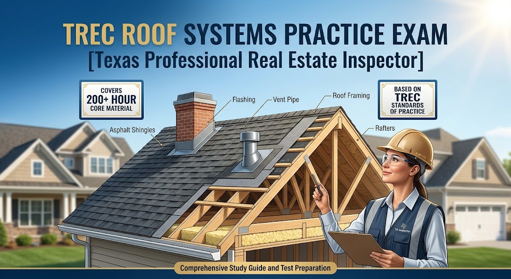 TREC Roof Systems 200 Hr Practice Test Banner