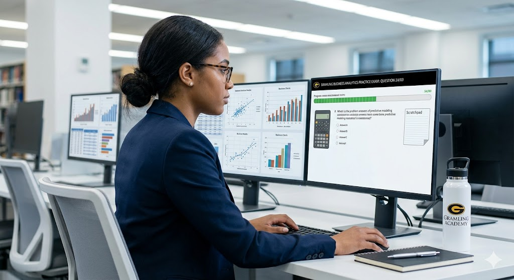 Gramling Business Analytics Practice Exam Banner