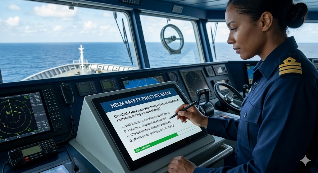 Helm Safety Practice Test Banner