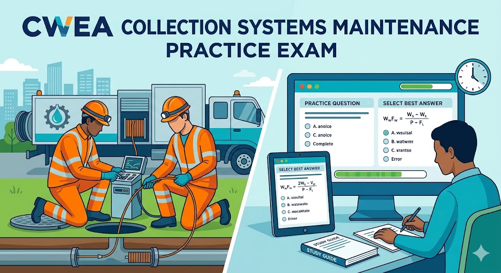 CWEA Collection Systems Maintenance Practice Test Banner