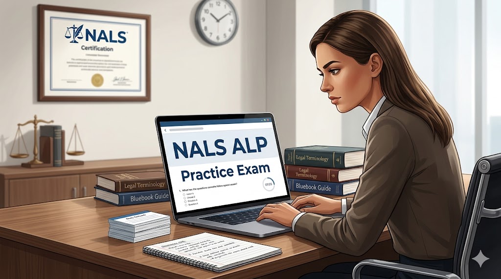 NALS Accredited Legal Professional (ALP) Practice Test Banner