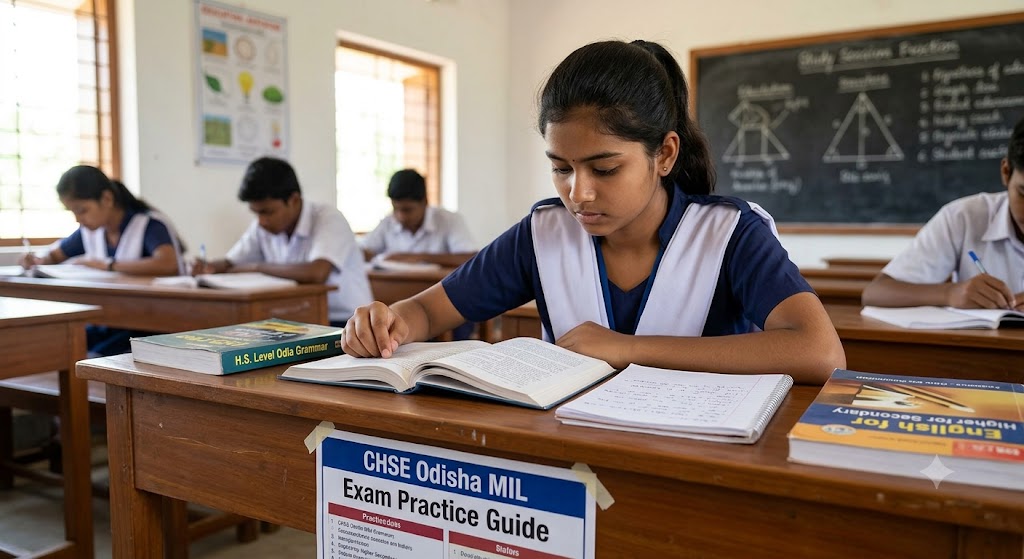 CHSE Odisha Higher Secondary MIL Exam Prep | India Banner