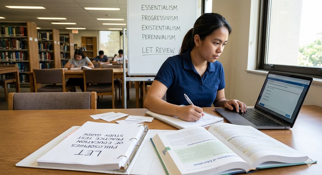 LET Philosophies of Education Practice Test Banner