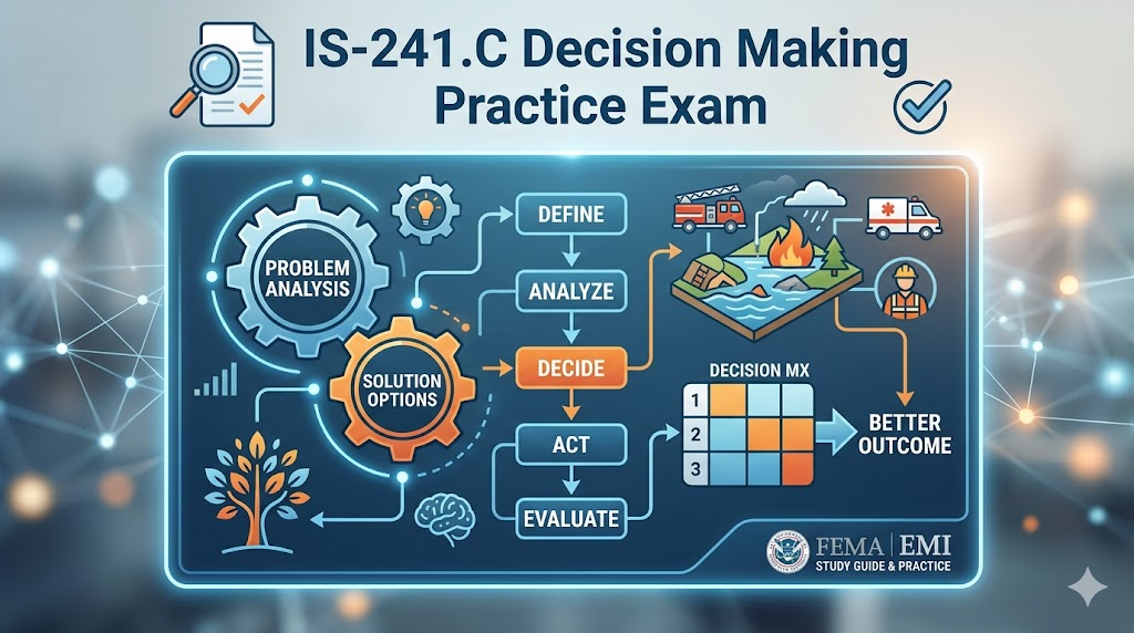 IS-241.C Decision Making and Problem Solving Practice Test Banner