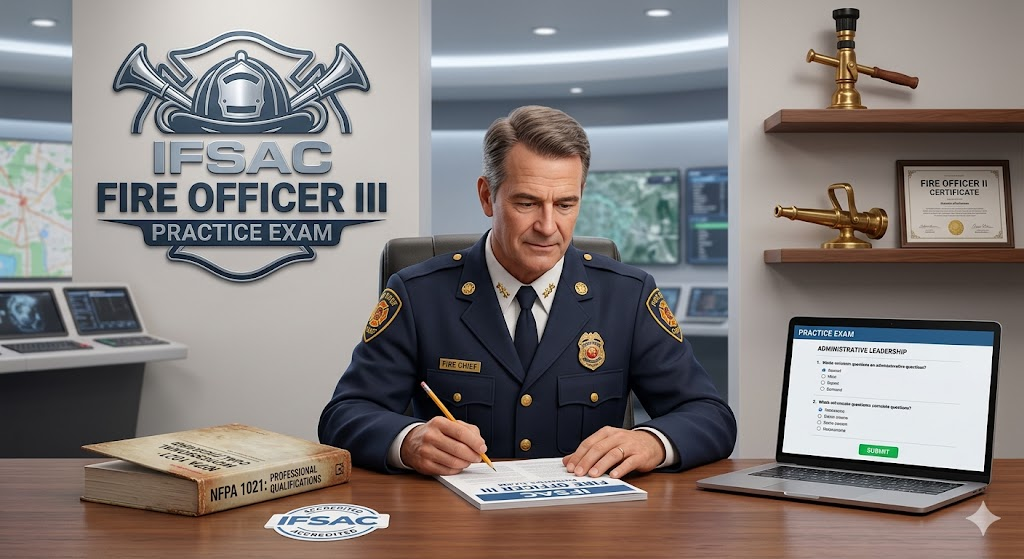 IFSAC Fire Officer III Practice Test Banner