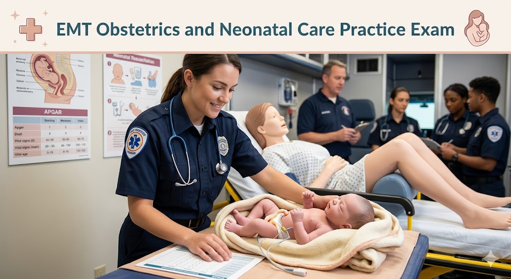 EMT Obstetrics and Neonatal Care Practice Exam Banner