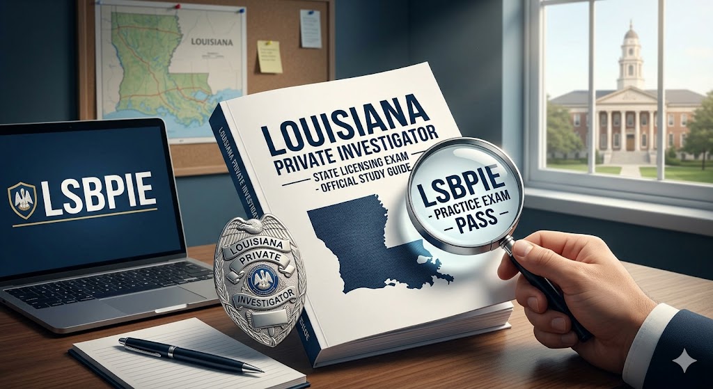 Louisiana Private Investigator Licensing Practice Exam Banner