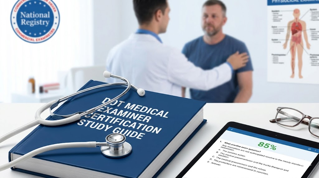 DOT Medical Examiner Certification Practice Test Banner