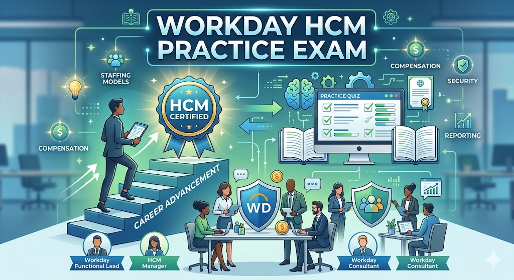 Workday Human Capital Management (HCM) Practice Exam Banner