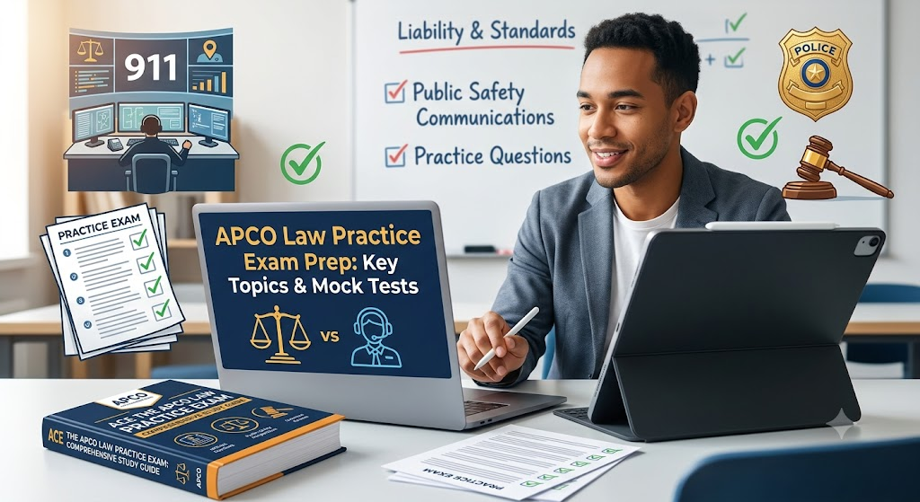 APCO Law Practice Exam Banner