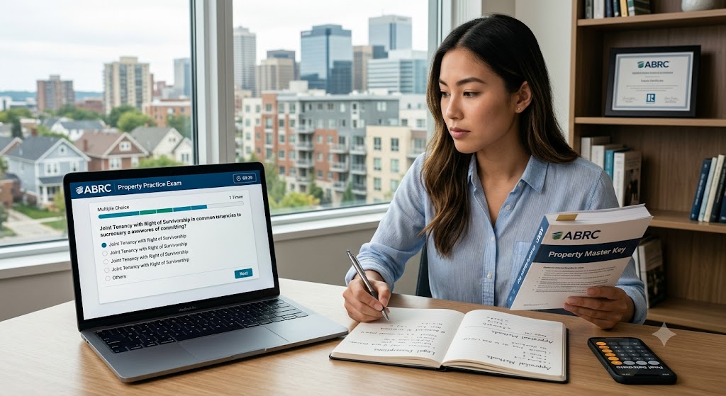 Agent/Broker Review Company (ABRC) Property Practice Test Banner