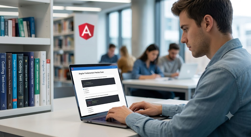 Angular Fundamentals Practice Test Banner