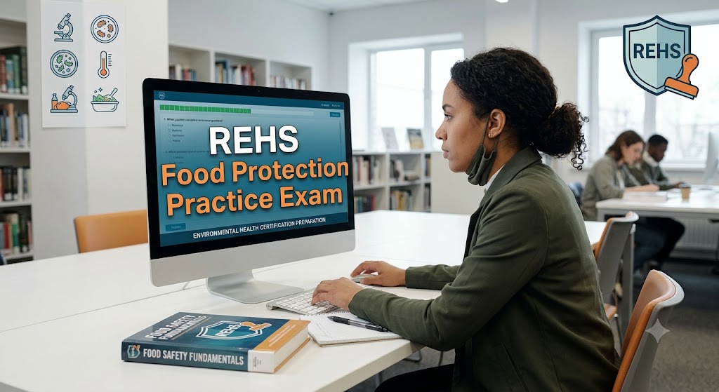 REHS Food Protection Practice Exam Banner