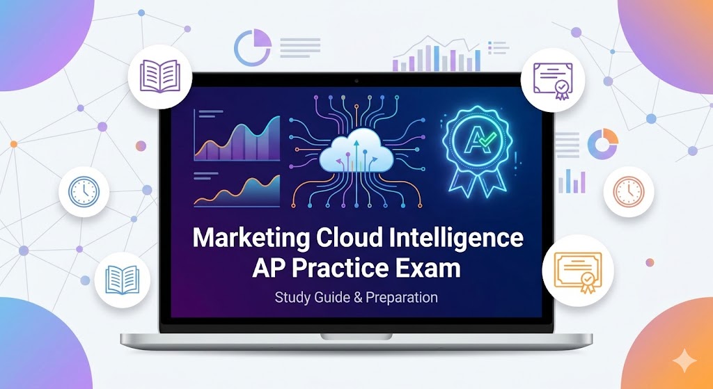 Marketing Cloud Intelligence Accredited Professional Practice Exam Banner
