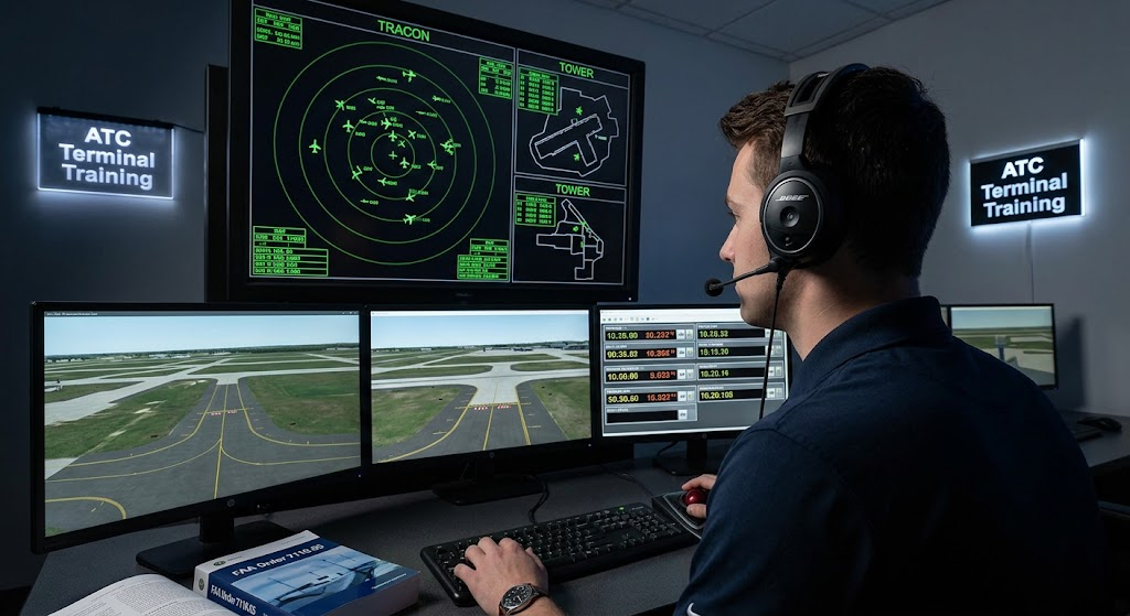 ATC Terminal Practice Test Banner
