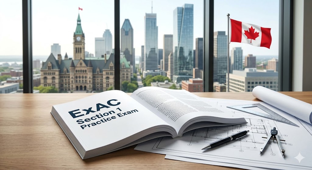 Examination for Architects in Canada (ExAC) Section 1 Practice Exam Banner