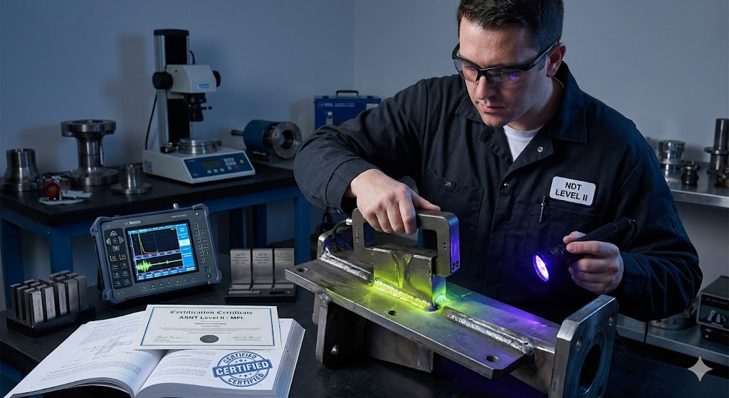 Magnetic Particle Inspection Level 2 Practice Exam Banner