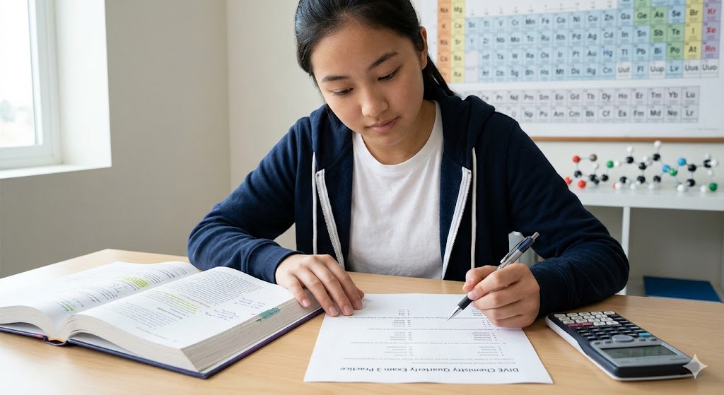 DIVE Chemistry Quarterly Exam 3 Practice Banner