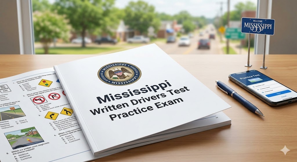 Mississippi Written Drivers Test Practice Banner